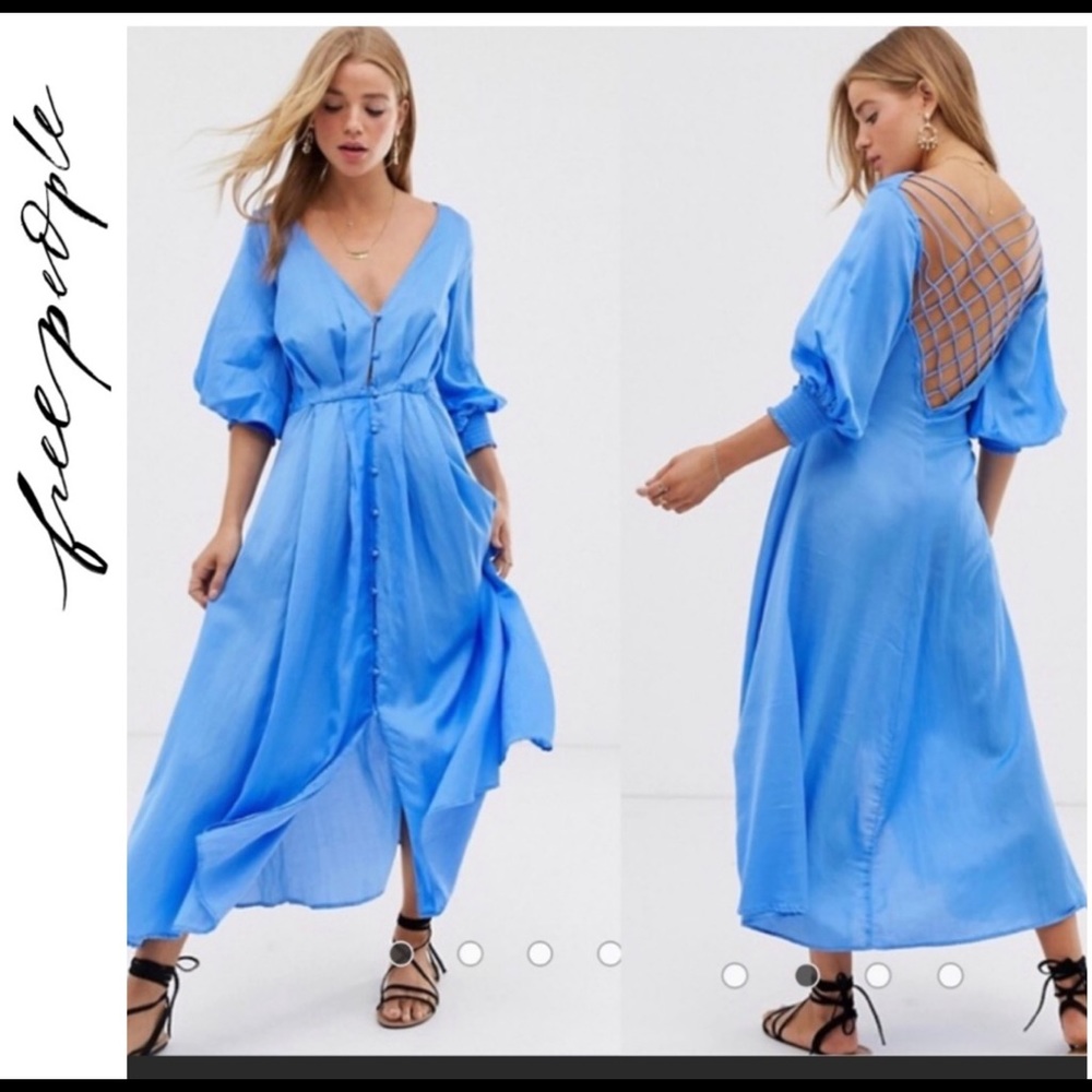 ⬇️🔥SALE NWT Free people later days midi dress - Picture 7 of 13